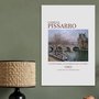 Placa Decorativa A Ponte Real e o Pavilhão Flore de Camille Pissarro