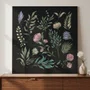 Placa Decorativa Botânica Dark Moody Estilo Modern Heritage