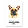Placa Decorativa Cachorro Buldog Francês Características da Raça