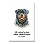 Placa Decorativa Cachorro Rottweiler Características da Raça