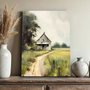 Placa Decorativa Casa no Campo Vintage