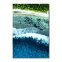 Placa Decorativa Coleção Mar Azul
