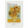 Placa Decorativa Doze Girassóis Numa Jarra de Van Gogh