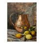 Placa Decorativa Jarra Com Frutas Vintage Farmhouse