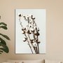 Placa Decorativa Natureza Minimalista Algodão