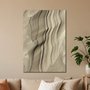 Placa Decorativa Natureza Minimalista Areia