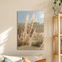 Placa Decorativa Natureza Minimalista Plantas Secas
