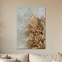 Placa Decorativa Natureza Minimalista Plantas Secas