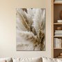Placa Decorativa Natureza Minimalista Plantas Secas