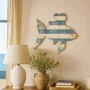Placa Decorativa Peixe em MDF 3mm Estilo Náutico e Praia