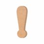Ponto de Exclamação Decorativo em Mdf Cru 6mm