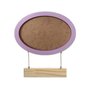 Porta Maternidade Para Quarto Infantil Com Moldura Oval Colorida