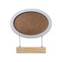 Porta Maternidade Para Quarto Infantil Com Moldura Oval Colorida