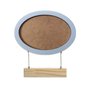 Porta Maternidade Para Quarto Infantil Com Moldura Oval Colorida