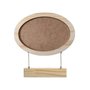 Porta Maternidade Para Quarto Infantil Moldura Oval Em Pinus