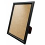 Porta Retrato Com Moldura Abaulada Lisa Revestida Com Suporte e PVC Antirreflexo - 2x3