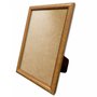 Porta Retrato Com Moldura Abaulada Lisa Revestida Com Suporte e PVC Antirreflexo - 2x3
