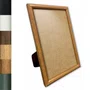 Porta Retrato Com Moldura Abaulada Lisa Revestida Com Suporte e PVC Antirreflexo - 2x3