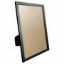 Porta Retrato com Moldura Minimalista e PVC Mais Fundo com Suporte - 1,5x1
