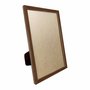 Porta Retrato com Moldura Minimalista e PVC Mais Fundo com Suporte - 1,5x1