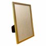 Porta Retrato com Moldura Minimalista e PVC Mais Fundo com Suporte - 1,5x1