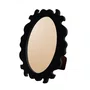 Porta Retrato com Moldura Provençal Colorida Oval Em MDF 6mm Com Suporte em MDF e PVC Antirreflexo