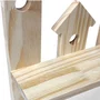 Prateleira de Parede com Casinhas de Passarinhos em Madeira Pinus – Ideal para Artesanato DIY, Decoração de Casa e Jardim