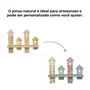 Prateleira de Parede com Casinhas de Passarinhos em Madeira Pinus – Ideal para Artesanato DIY, Decoração de Casa e Jardim