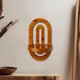 Prateleira Decorativa De Parede Com Arcos Orgânicos Em Madeira Pinus Estilo Japandi