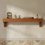 Prateleira  Decorativa em Madeira Pinus Estilo Modern Heritage