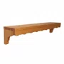 Prateleira  Decorativa em Madeira Pinus Estilo Modern Heritage