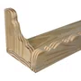 Prateleira  Decorativa em Madeira Pinus Estilo Modern Heritage