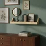 Prateleira  Decorativa em Madeira Pinus Estilo Modern Heritage