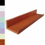 Prateleira Multiuso de Parede em MDF Laqueado para Quadros e Decorações - 60x12,6