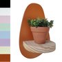 Prateleira Orgânica Colorida Decorativa de Parede Coleção Cottagecore - 25x15x11cm - Organic1