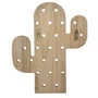Prateleira Pegboard Cactus com 1 Prateleira 10cm e 6 Pinos Em Madeira Pinus