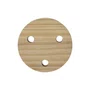 Prateleira Pegboard Redonda 10cm Em Madeira Pinus 