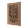 Quadro Para Colorir Alto Relevo Em Mdf Cru 3mm Estilo Matisse