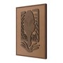 Quadro Para Colorir Alto Relevo Em Mdf Cru 3mm Estilo Matisse