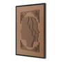 Quadro Para Colorir Alto Relevo Em Mdf Cru 3mm Estilo Matisse