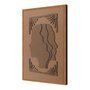 Quadro Para Colorir Alto Relevo Em Mdf Cru 3mm Estilo Matisse