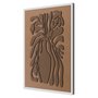 Quadro Para Colorir Alto Relevo Em Mdf Cru 3mm Estilo Matisse
