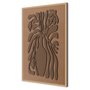 Quadro Para Colorir Alto Relevo Em Mdf Cru 3mm Estilo Matisse