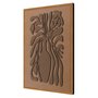 Quadro Para Colorir Alto Relevo Em Mdf Cru 3mm Estilo Matisse