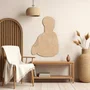 Quadro De Parede 3d Dama Com Arminho De Leonardo da Vinci Em Mdf Cru
