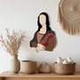 Quadro De Parede 3D Monalisa Leonardo Da Vinci em MDF 3mm