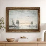 Quadro Decorativo "A Entrada do Porto de Le Havre" de Eugène Boudin