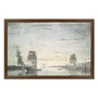 Quadro Decorativo "A Entrada do Porto de Le Havre" de Eugène Boudin