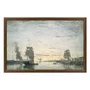 Quadro Decorativo "A Entrada do Porto de Le Havre" de Eugène Boudin