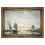 Quadro Decorativo "A Entrada do Porto de Le Havre" de Eugène Boudin